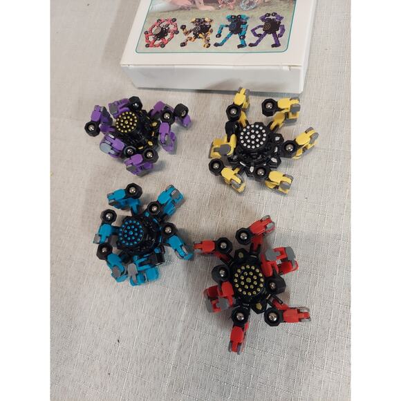 Other - Gokeey Transformable Fidget Spinners 4 Pack Magnetic Robot Toy Multicolor Kids